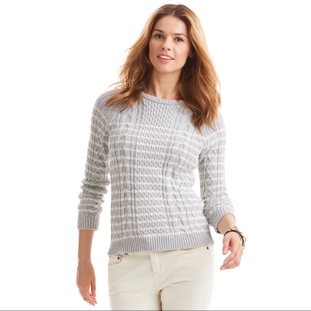 Vineyard Vines Cotton Cable Sweater Size Small